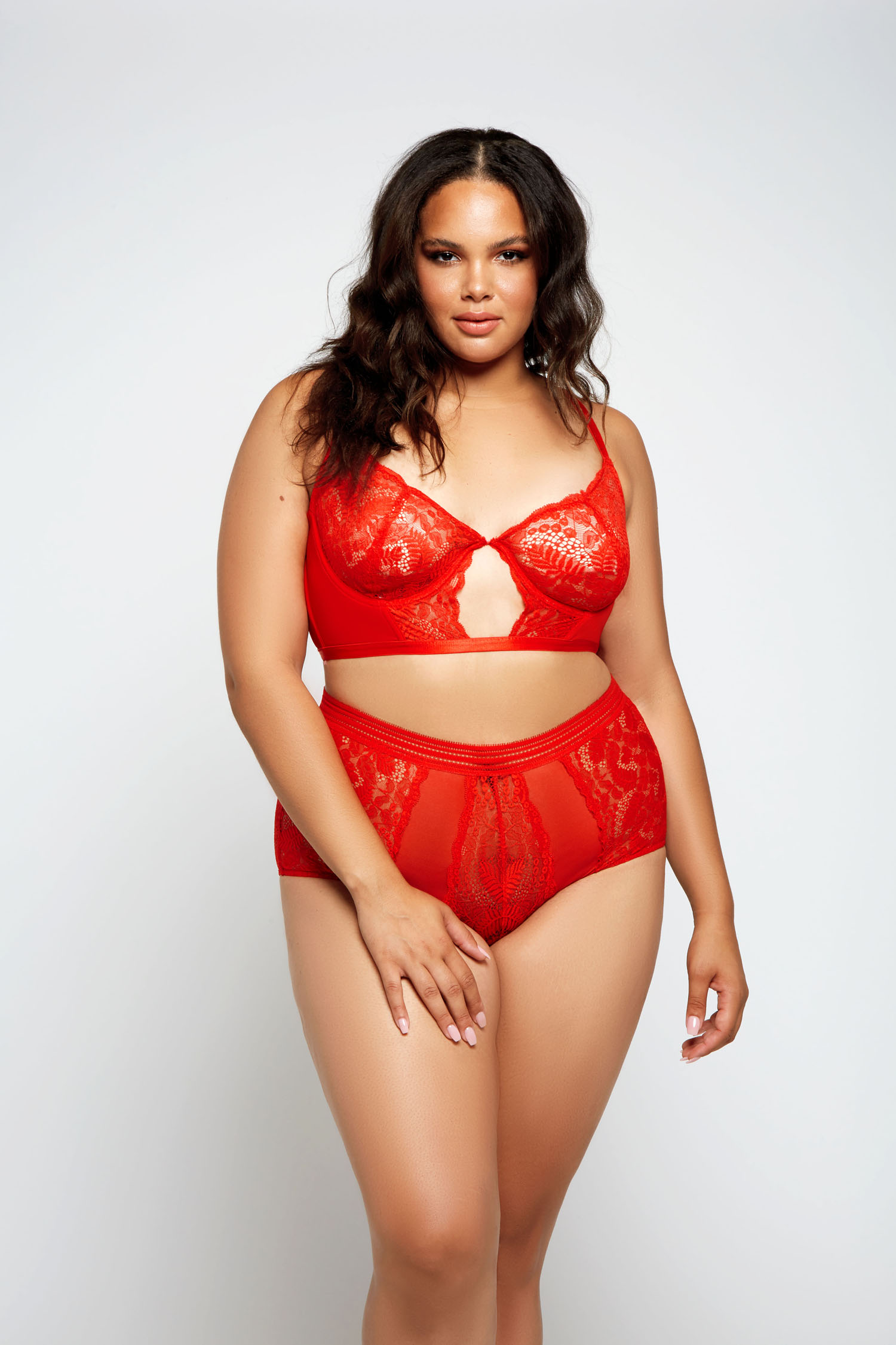 Kathren Bra Set - 77001X Red