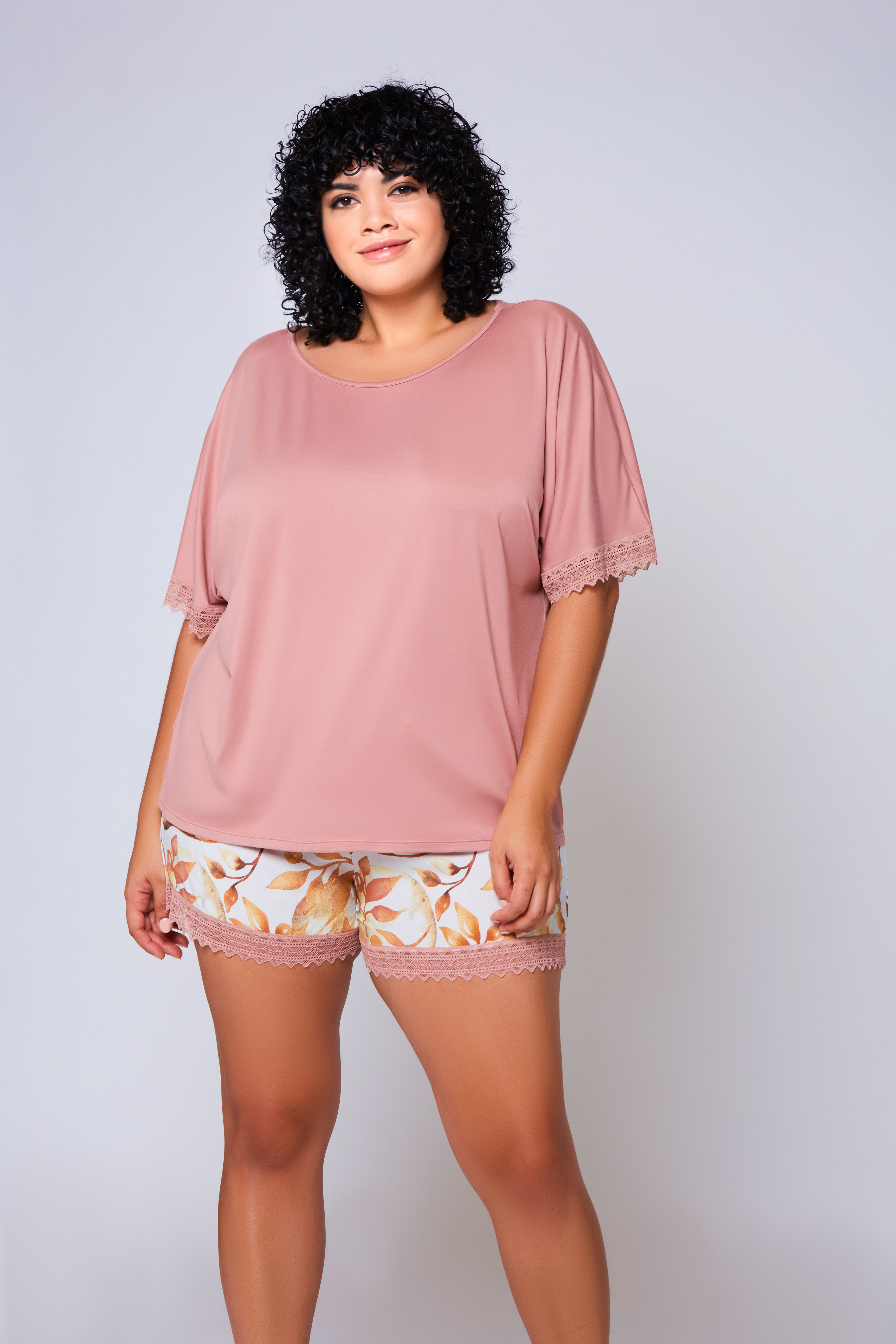 Nora PJ Set - 78100X Rose - Click Image to Close