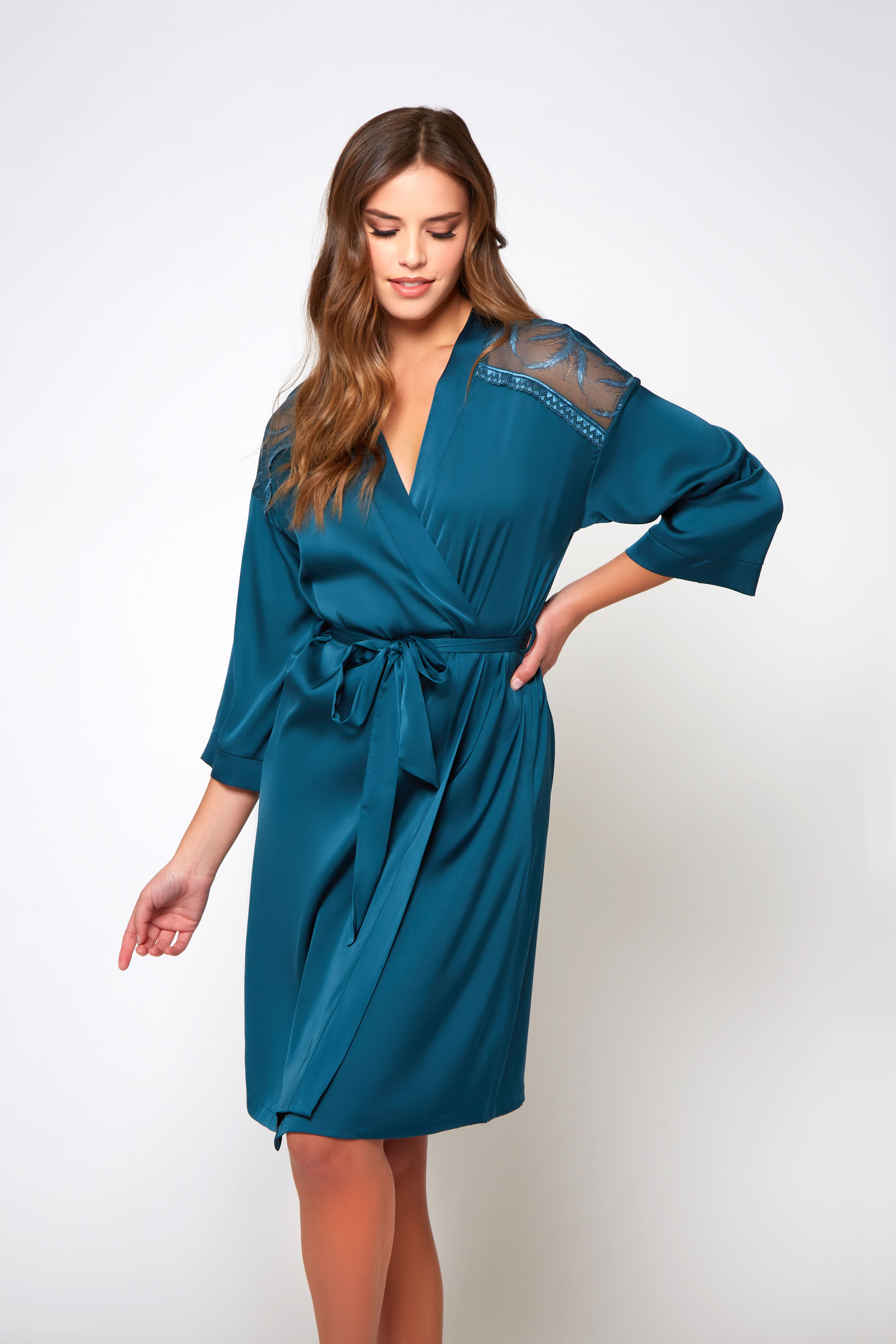 Lucile Robe - 78134 Teal