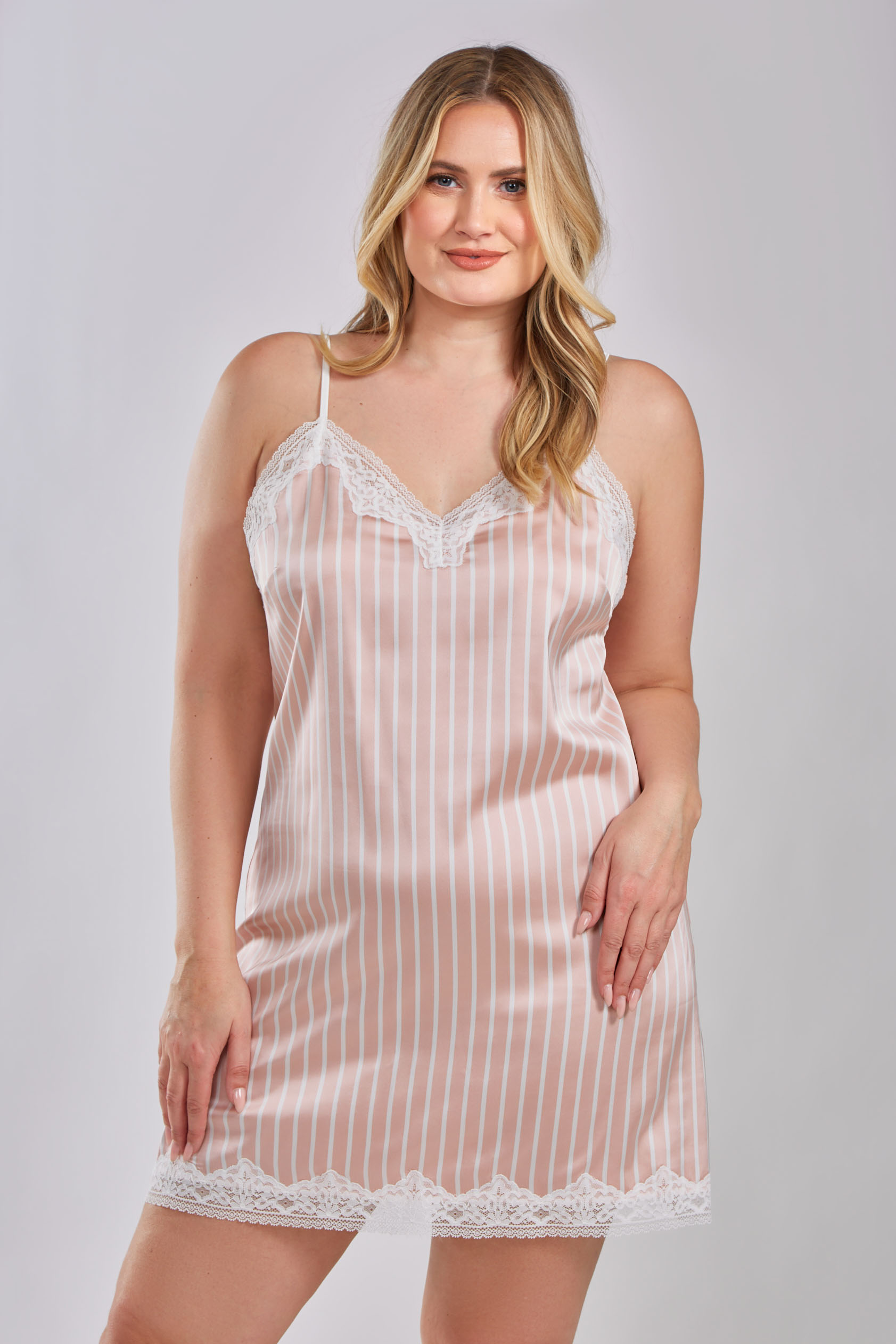 Helena Chemise - 78211X Pink - Click Image to Close