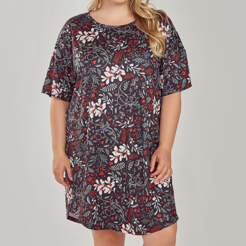 Holly Sleepshirt - 78353X Black