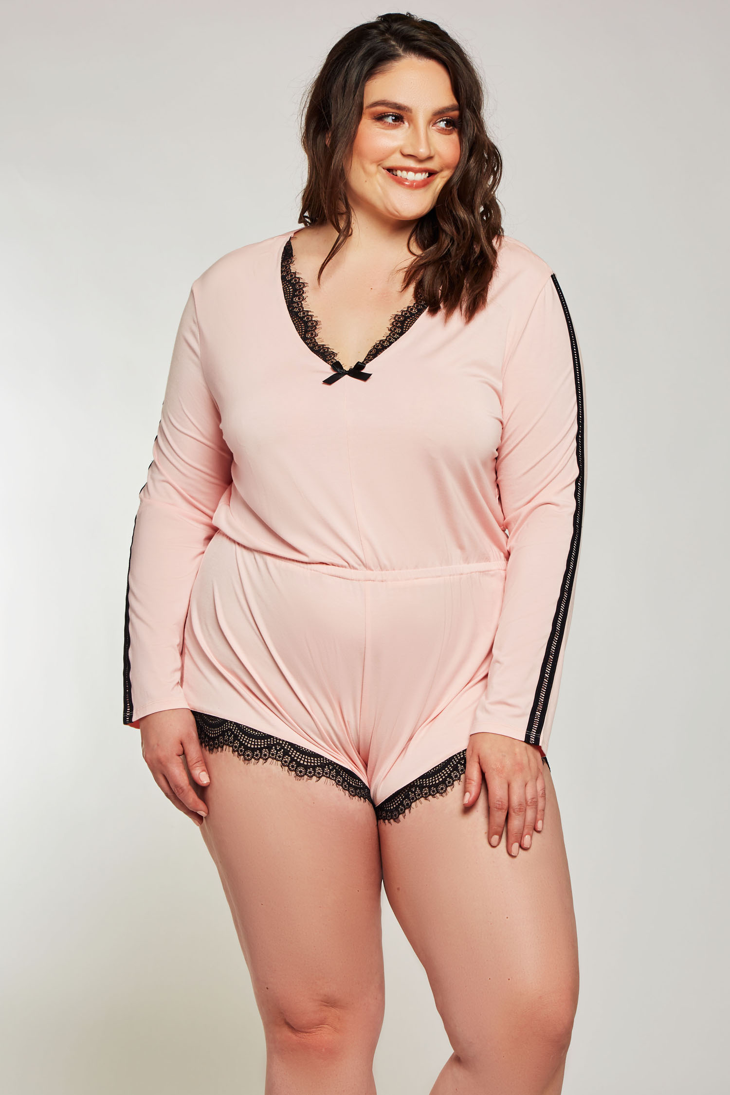 Laurel Romper - 7878X Pink - Click Image to Close