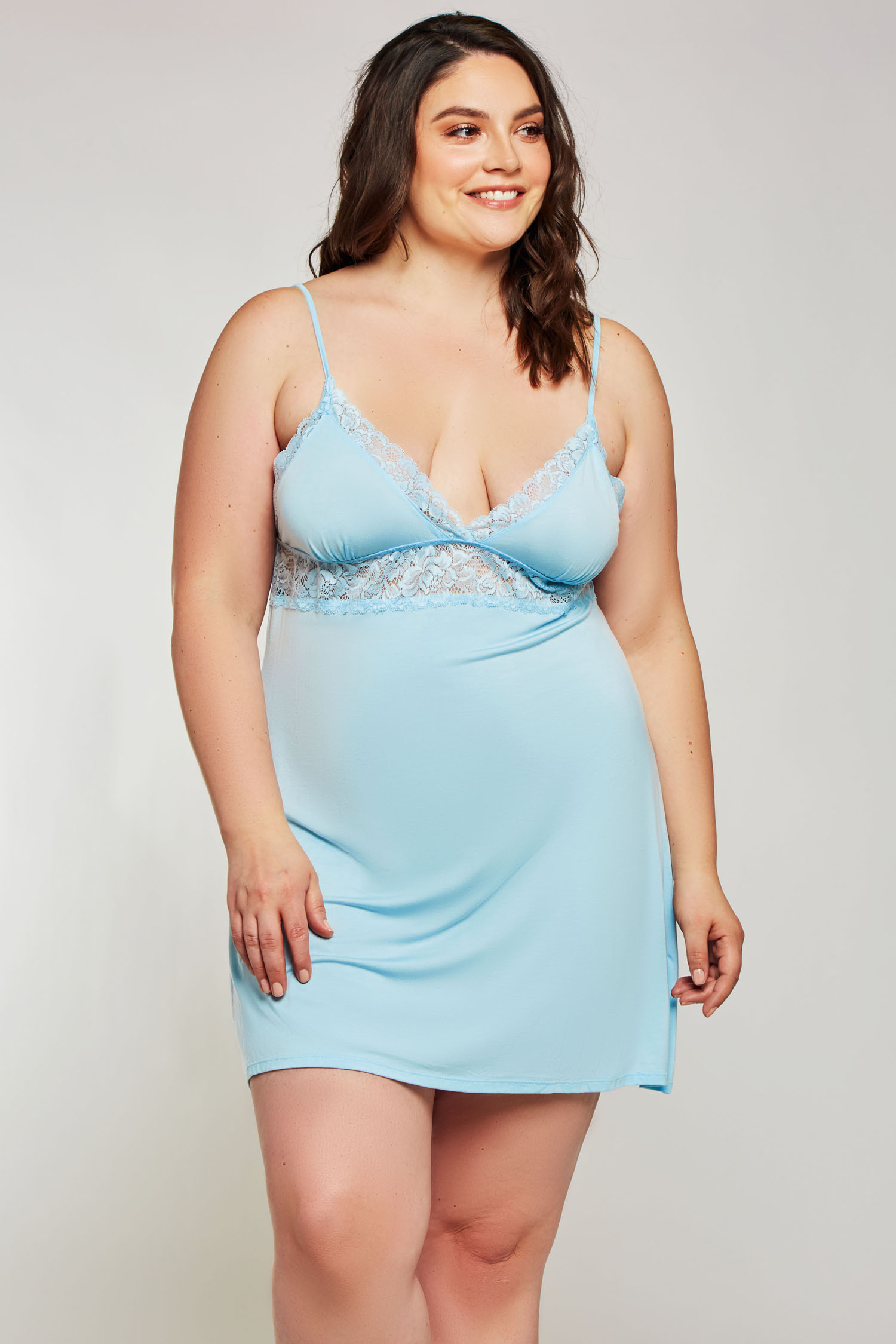 Sharon Babydoll - 7949X L-Blue