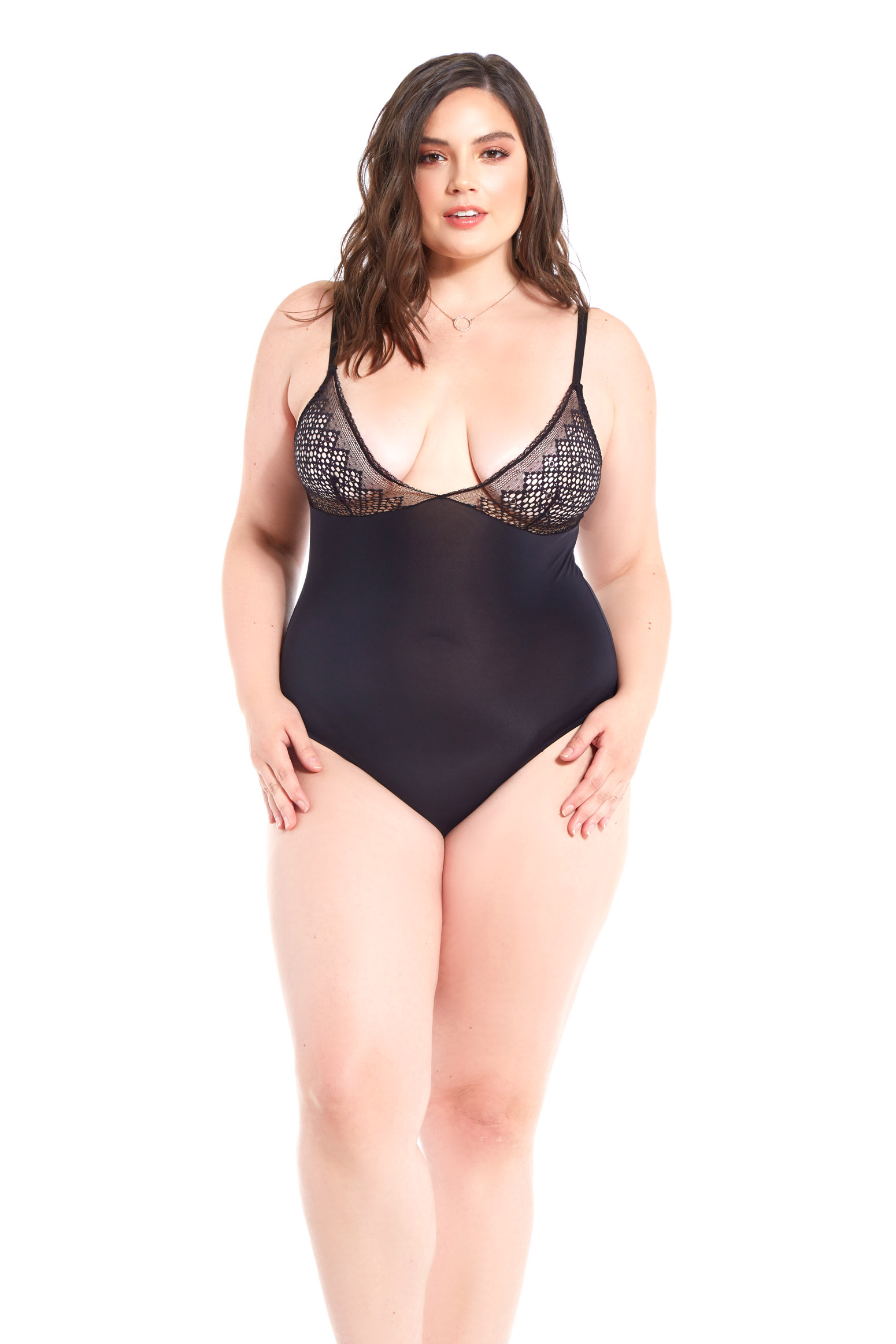 Julianne Teddy - 8579X Black - Click Image to Close