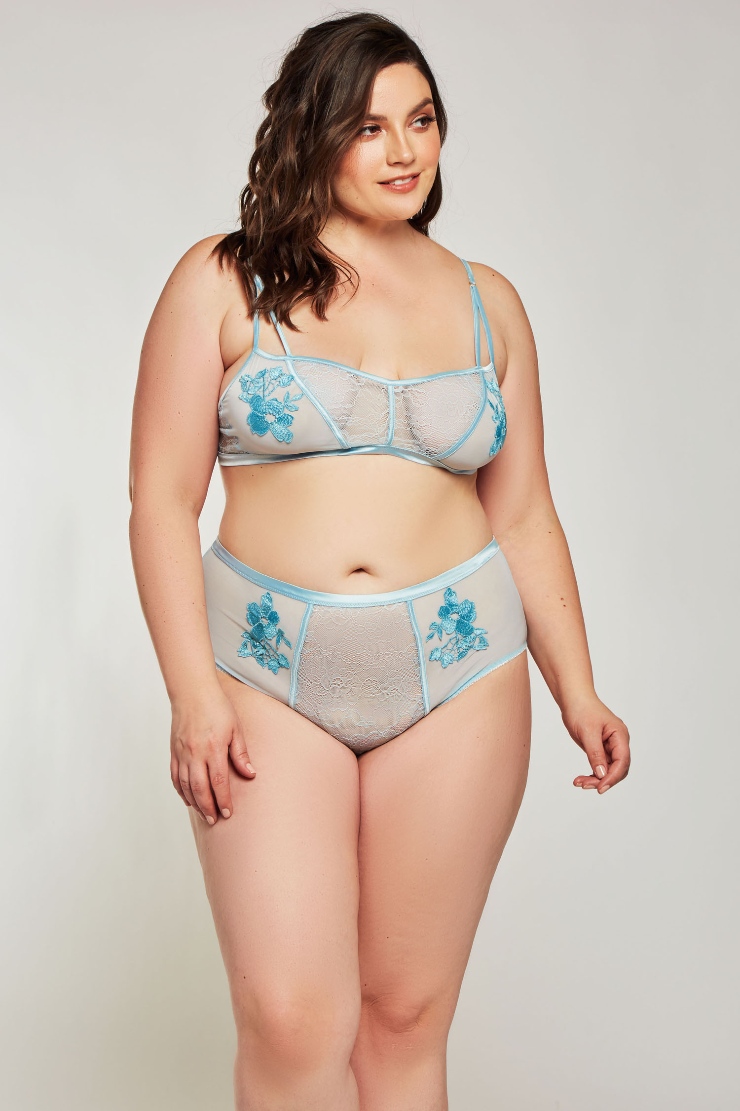 Laila Bra Set - 8921X Blue